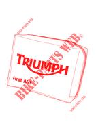 ERSTE   HILFE   KASTEN DIN 13167 für Triumph STREET TRIPLE 675 2013 -