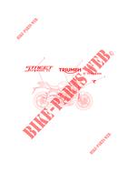 AUFKLEBER für Triumph STREET TRIPLE 675 R 2013 - 2016